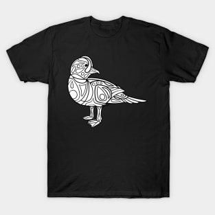 Native inspired Harlequin Duck T-Shirt